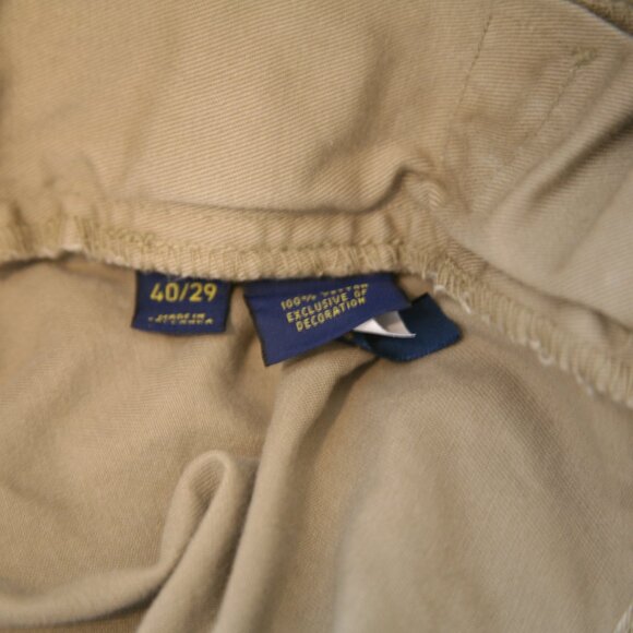 Ralph Lauren Polo Men's Khaki Pants, Size 40x29, Khaki - Picture 4 of 4